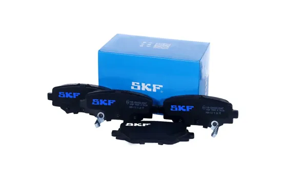 Bremsbelagsatz, Scheibenbremse Hinterachse SKF VKBP 90581 A Bild Bremsbelagsatz, Scheibenbremse Hinterachse SKF VKBP 90581 A