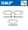 Bremsbelagsatz, Scheibenbremse SKF VKBP 91082 A Bild Bremsbelagsatz, Scheibenbremse SKF VKBP 91082 A