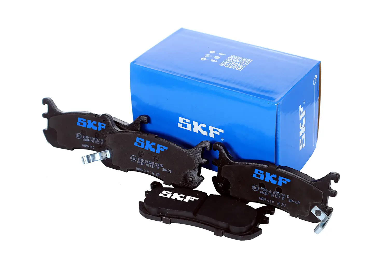 Bremsbelagsatz, Scheibenbremse Hinterachse SKF VKBP 91127 A