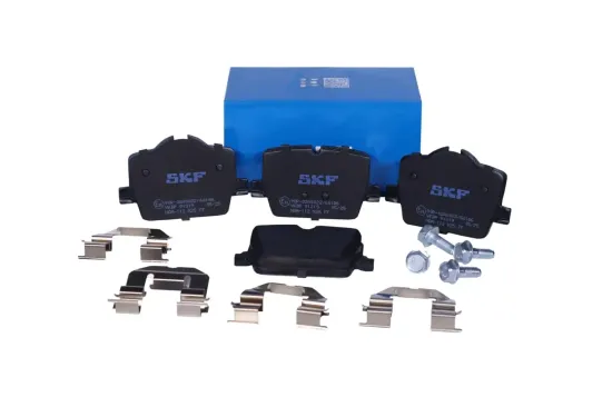 Bremsbelagsatz, Scheibenbremse Hinterachse SKF VKBP 91319 Bild Bremsbelagsatz, Scheibenbremse Hinterachse SKF VKBP 91319