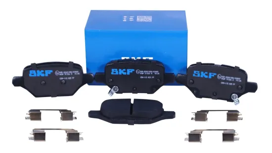 Bremsbelagsatz, Scheibenbremse Hinterachse SKF VKBP 91326 A Bild Bremsbelagsatz, Scheibenbremse Hinterachse SKF VKBP 91326 A