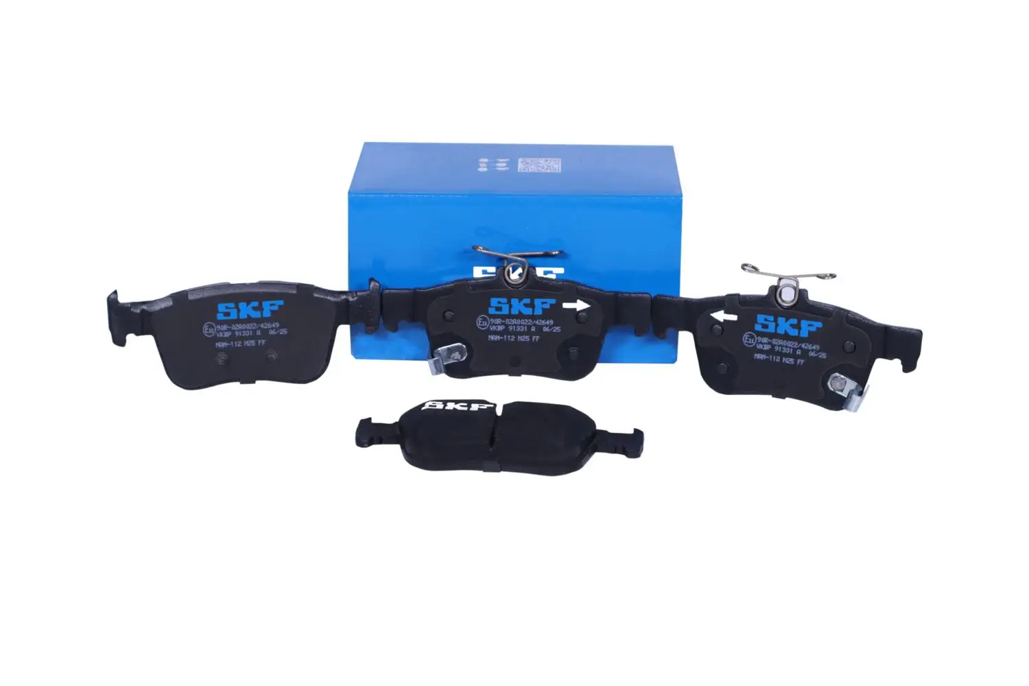 Bremsbelagsatz, Scheibenbremse Hinterachse SKF VKBP 91331 A