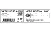 Bremsbelagsatz, Scheibenbremse Hinterachse SKF VKBP 91333 A Bild Bremsbelagsatz, Scheibenbremse Hinterachse SKF VKBP 91333 A