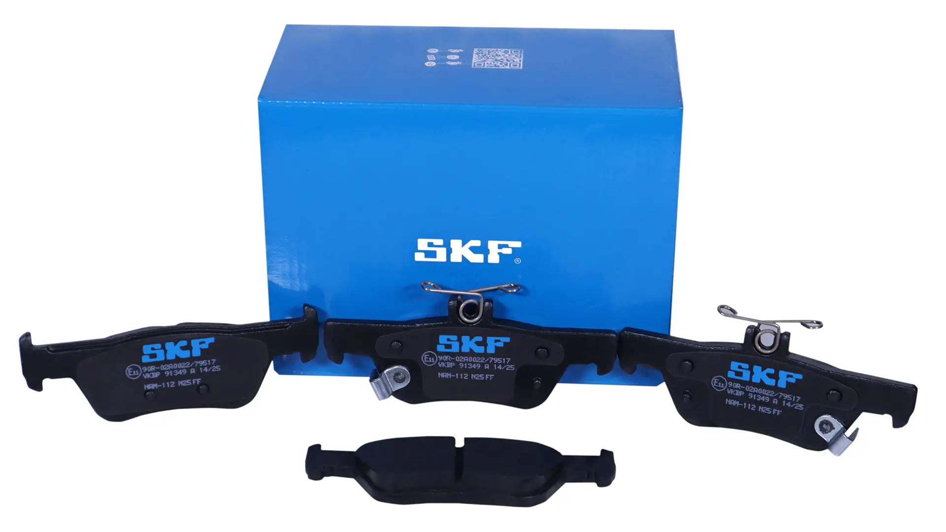Bremsbelagsatz, Scheibenbremse Hinterachse SKF VKBP 91349 A