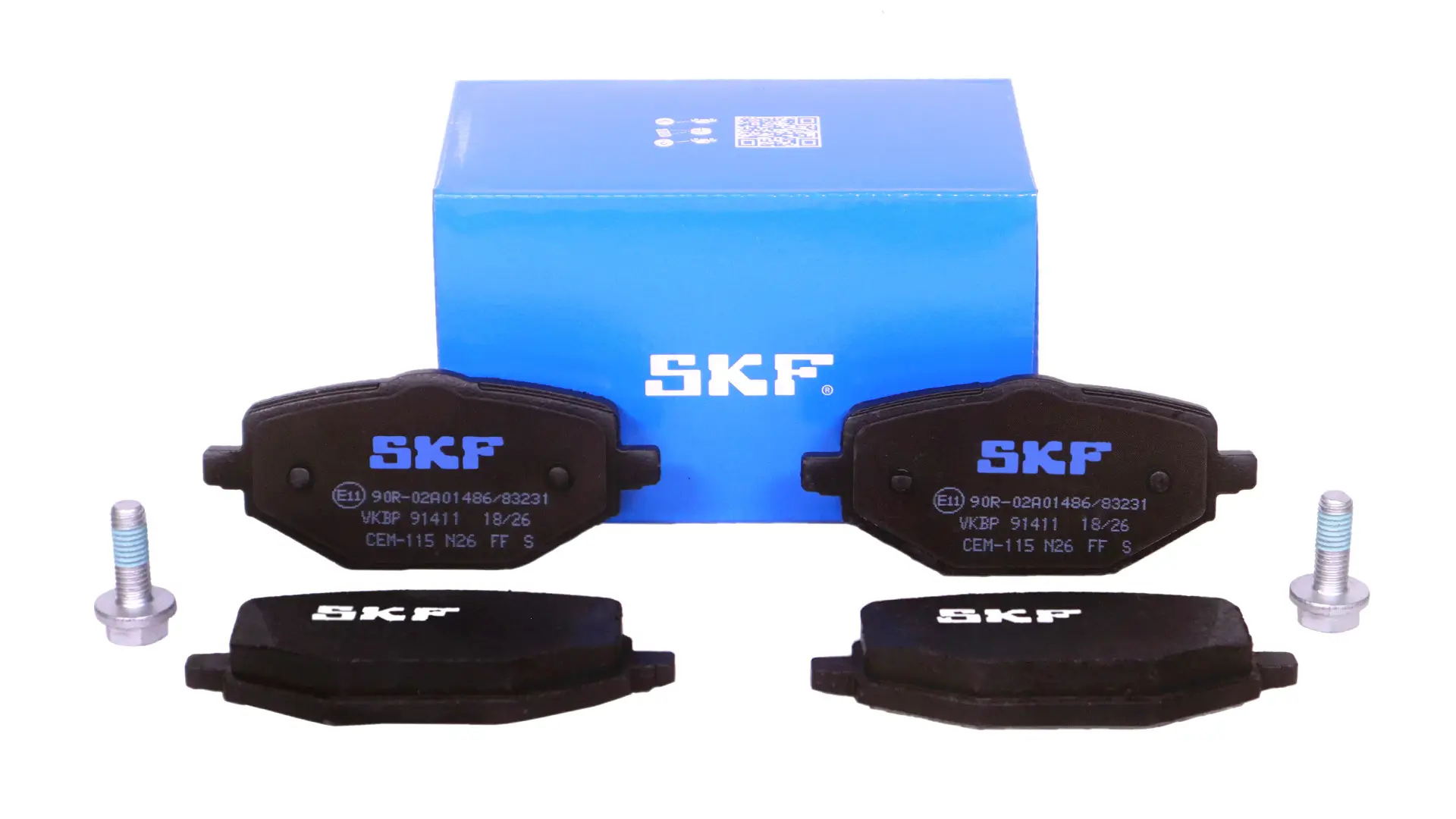 Bremsbelagsatz, Scheibenbremse Hinterachse SKF VKBP 91411