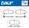 Bremsbelagsatz, Scheibenbremse Hinterachse SKF VKBP 91427 A Bild Bremsbelagsatz, Scheibenbremse Hinterachse SKF VKBP 91427 A