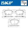 Bremsbelagsatz, Scheibenbremse Hinterachse SKF VKBP 91434 A Bild Bremsbelagsatz, Scheibenbremse Hinterachse SKF VKBP 91434 A