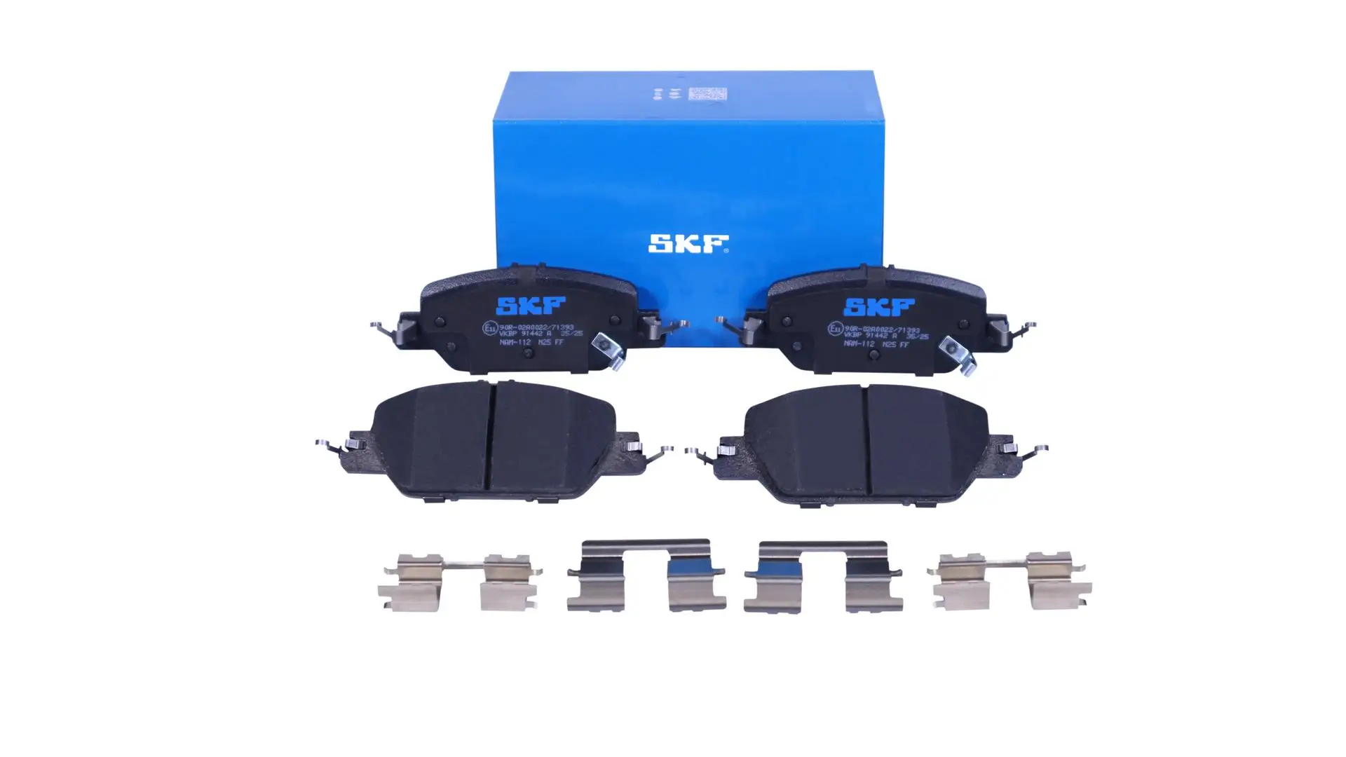 Bremsbelagsatz, Scheibenbremse Hinterachse SKF VKBP 91442 A