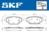 Bremsbelagsatz, Scheibenbremse Hinterachse SKF VKBP 91465 Bild Bremsbelagsatz, Scheibenbremse Hinterachse SKF VKBP 91465