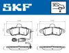 Bremsbelagsatz, Scheibenbremse Hinterachse SKF VKBP 91492 E Bild Bremsbelagsatz, Scheibenbremse Hinterachse SKF VKBP 91492 E
