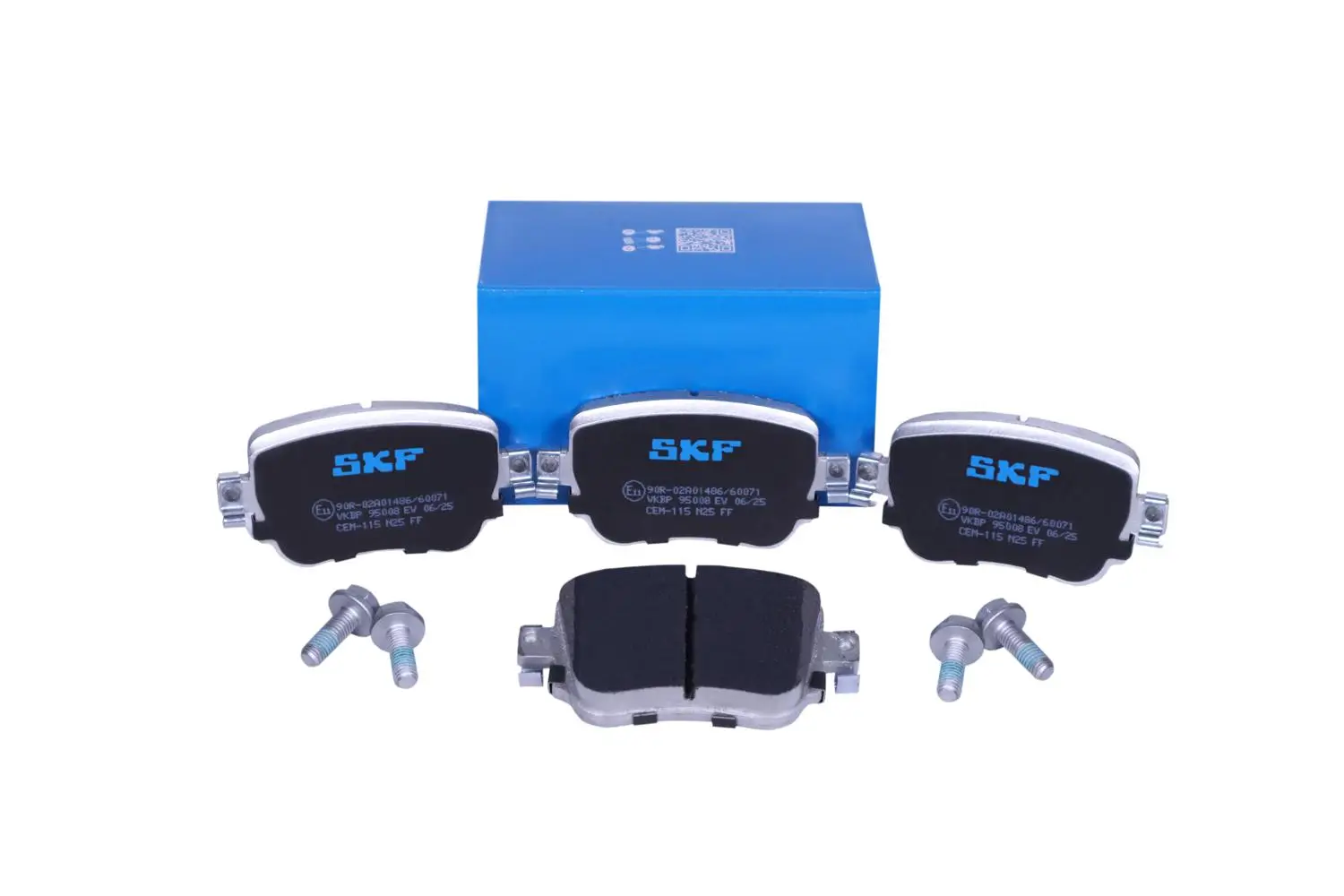 Bremsbelagsatz, Scheibenbremse Hinterachse SKF VKBP 95008 EV