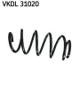 Fahrwerksfeder Vorderachse SKF VKDL 31020