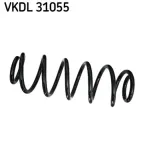 Fahrwerksfeder Hinterachse SKF VKDL 31055