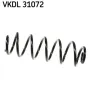 Fahrwerksfeder Hinterachse SKF VKDL 31072