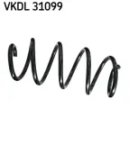 Fahrwerksfeder Vorderachse SKF VKDL 31099