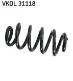 Fahrwerksfeder Hinterachse SKF VKDL 31118