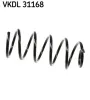Fahrwerksfeder Vorderachse SKF VKDL 31168
