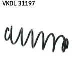 Fahrwerksfeder Hinterachse SKF VKDL 31197