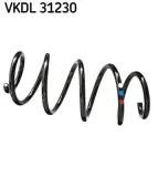 Fahrwerksfeder Vorderachse SKF VKDL 31230