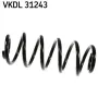 Fahrwerksfeder Vorderachse SKF VKDL 31243