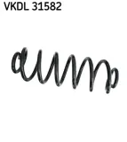 Fahrwerksfeder Hinterachse SKF VKDL 31582