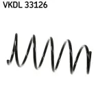 Fahrwerksfeder Vorderachse SKF VKDL 33126