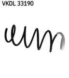 Fahrwerksfeder Vorderachse SKF VKDL 33190