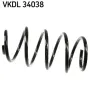 Fahrwerksfeder Vorderachse SKF VKDL 34038
