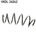 Fahrwerksfeder Vorderachse SKF VKDL 34042