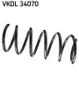 Fahrwerksfeder Hinterachse SKF VKDL 34070