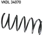 Fahrwerksfeder Hinterachse SKF VKDL 34070