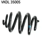 Fahrwerksfeder Hinterachse SKF VKDL 35005
