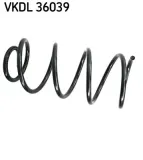 Fahrwerksfeder Vorderachse SKF VKDL 36039