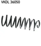 Fahrwerksfeder Hinterachse SKF VKDL 36050