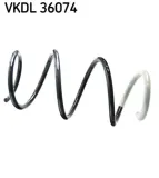 Fahrwerksfeder Vorderachse SKF VKDL 36074