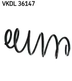 Fahrwerksfeder Vorderachse SKF VKDL 36147