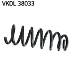 Fahrwerksfeder Vorderachse SKF VKDL 38033