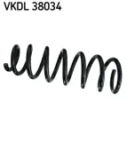 Fahrwerksfeder Vorderachse SKF VKDL 38034