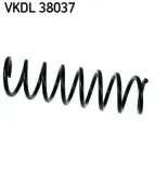 Fahrwerksfeder Hinterachse SKF VKDL 38037