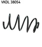 Fahrwerksfeder Vorderachse SKF VKDL 38054
