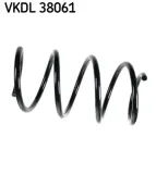 Fahrwerksfeder Vorderachse SKF VKDL 38061