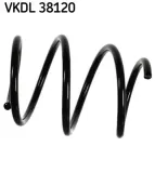 Fahrwerksfeder Vorderachse SKF VKDL 38120