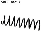 Fahrwerksfeder Hinterachse SKF VKDL 38213
