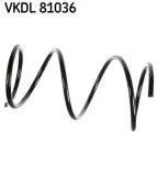 Fahrwerksfeder Vorderachse SKF VKDL 81036