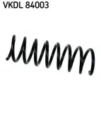 Fahrwerksfeder Hinterachse SKF VKDL 84003