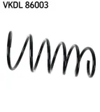 Fahrwerksfeder Vorderachse SKF VKDL 86003