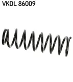 Fahrwerksfeder Hinterachse SKF VKDL 86009