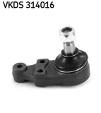 Trag-/Führungsgelenk Vorderachse beidseitig unten SKF VKDS 314016