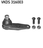 Trag-/Führungsgelenk Vorderachse beidseitig unten SKF VKDS 316003