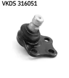 Trag-/Führungsgelenk Vorderachse beidseitig unten SKF VKDS 316051
